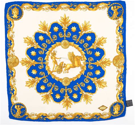 vintage versace pocket square|Versace Collection Scarves & pocket squares for Men.